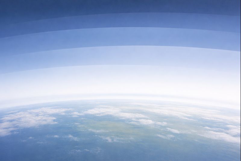 Conceptual illustration of the atmospheric system used to define air pollution