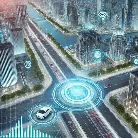 "Advanced noise reduction technology, including AI-powered traffic systems, as modern Solutions for Noise Pollution."