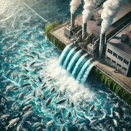 Types of Water Pollution - Thermal Pollution from Factories