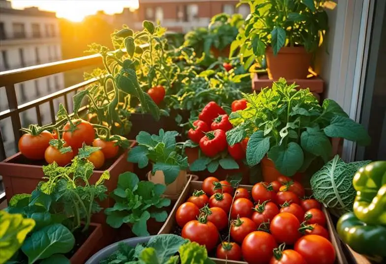 Different vegetables that grow well in balcony gardens