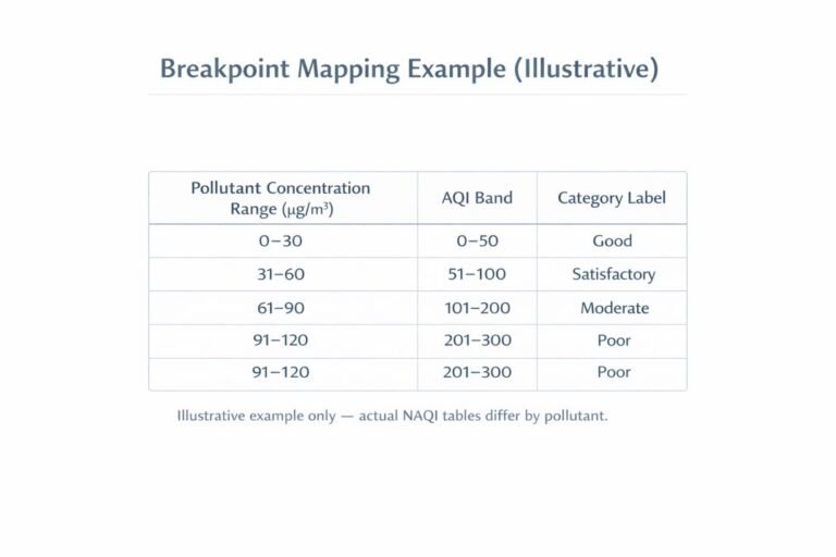 Air Quality Index (AQI): Measurement and Reporting Structure